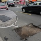 Así luce ahora este tramo de la calle Guatemala, cerca de la Condorcunga, luego de su reparación.