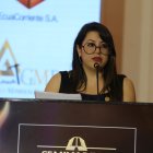 Andrea Arrobo fue la primera mujer en la historia del Ecuador que lideró el ministerio de Energía y Minas