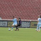 El partido entre Universidad Católica e Independiente del Valle tuvo escasa presencia de público.