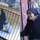 La mujer pidió a la prensa que la dejaran tranquila y evitó dar declaraciones.