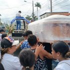 Alrededor de unas 150 personas dieron el último de adiós de José Maquilón.