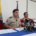 El coronel Galo Erazo, director nacional de Investigación de la Policía Judicial dio detalles de los delitos de extorsión y secuestro.