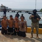 Los cuatro detenidos serían miembros del grupo terrorista Los Lobos y se dedicaban a ilicitos en Puerto Bolívar.