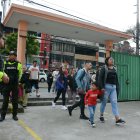 La Policía estuvo atenta para evitar cualquier tipo de delito en los recintos electorales.