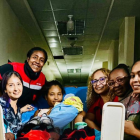 En medio de la oscuridad nació el bebé de Shakira Castillo.