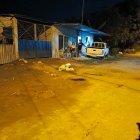 Escena del crimen del doble asesinato en El Guabo