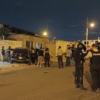 La Policía Nacional levantó evidencias en el lugar del crimen