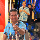 Kevin Rubio vive con emoción esta nueva faceta en la música, junto a Máximo Escaleras y su hijo Cristopher.