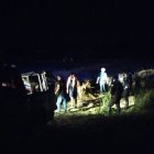 Es este sector fueron hallados los seis cadáveres.