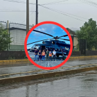 La  lluvia en Shell dificulta el rescate de los ocho fallecidos por accidente aéreo.