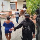 La Policía vigiló las instalaciones del anfiteatro del cantón Daule.