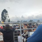 En las afueras del penal también realizan plantones para exigir que les den alimento a los reos.