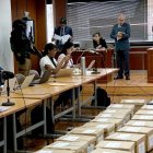 La fiscal general del Estado, Diana Salazar, es quien lleva las investigaciones de esta trama de delincuencia organizada.