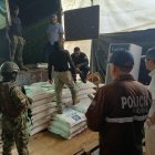 Las evidencias fueron entregadas a la Policía Nacional.