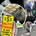 En menos de una semana se han desarticulado dos fábricas de dinero falso.