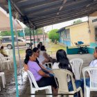 En el recinto Guamaní se efectuó el velorio de doña Delfina.