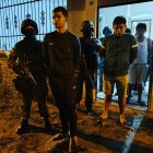 Los detenidos fueron puestos a órdenes de las autoridades judiciales.