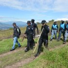 Canes amaestrados y drones son utilizados para hallar a Alejandro.
