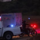 El levantamiento de los cuerpos se dio en la noche del jueves, cerca de las 19:30.