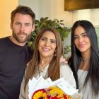 Michela Pincay y su mamá festejaron.