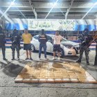 Usaban la modalidad de gancho ciego para irrumpir en los contenedores de carga.