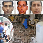 El ataque se registró en el interior de esta casa, donde aún se observaban las huellas del hecho.