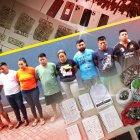 Los aprehendidos fueron puestos a ordenes de la justicia. Hay dos mujeres.