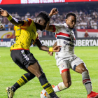 Barcelona visita a Sao Paulo en Brasil.