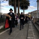 El panteonero es uno de los personajes que participa en el recorrido.