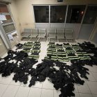 Las evidencias de lo hallado fueron presentados por la Policía Nacional