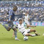 Jaime Ayoví no estuvo fino como hombre gol de los azules.