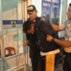 El sospechoso fue detenido por la Policía.