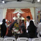 Al velorio de Mora fueron amigos del equipo de fútbol y viajaron familiares desde Babahoyo, de donde era oriundo.