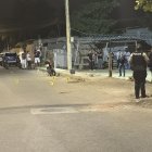 Los agentes de Criminalística levantaron indicios de fusil calibre 2.23