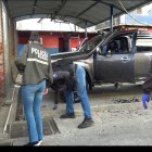 El pariente de alias Fito estaba en una  lavadora de carros cuando fue atacado.