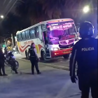 Los agentes lograron tomar el control del automotor cuando se encontraba en el sector de Natabuela, en Antonio Ante.