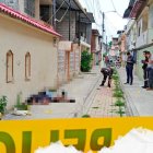 El hombre corrió por más de una cuadra para escapar de los criminales.