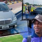 El percance se registró cerca de la garita de la urbanización Santa María.