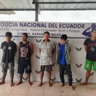 Tres de los detenidos tienen antecedentes penales, según información policial.