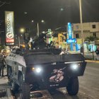 Militares operan en Manta.