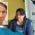 Flor Ramírez tiene los ojos claros y una cicatriz en la oreja y mejilla derecha, según la describe su hermana.