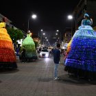 Colorido y alegría a lo largo de la avenida 25 de Junio.