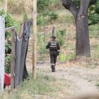 La Policía investiga el hallazgo en la coop. Reinaldo Quiñónez.