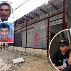 Familiares de Kevin Mendoza lloraban su muerte afuera de la morgue. Otros dos familiares están heridos.