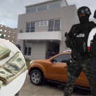 Julio Martínez y su esposa, Alexandra Estrada Aquino fueron presentados en el Cuartel Modelo de la Policía.