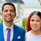 Cristhian Nieto y su esposa fueron baleados.