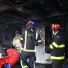 La alerta se generó a las 02:50 y fue reportada al ECU-911, para que se coordine la asistencia de los bomberos. Hubo gran cantidad de humo.