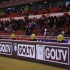 La imagen de GolTV fue exhibida en las vallas publicitarias de los estadios a su inicio en Ecuador