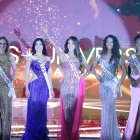 Las candidatas a Miss Universo Ecuador.