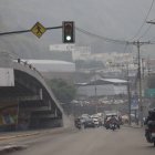 Así lucía la neblina sobre Guayaquil este viernes 7 de junio.